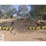 लोकसहभागातून पोषण पंगत - बामणी